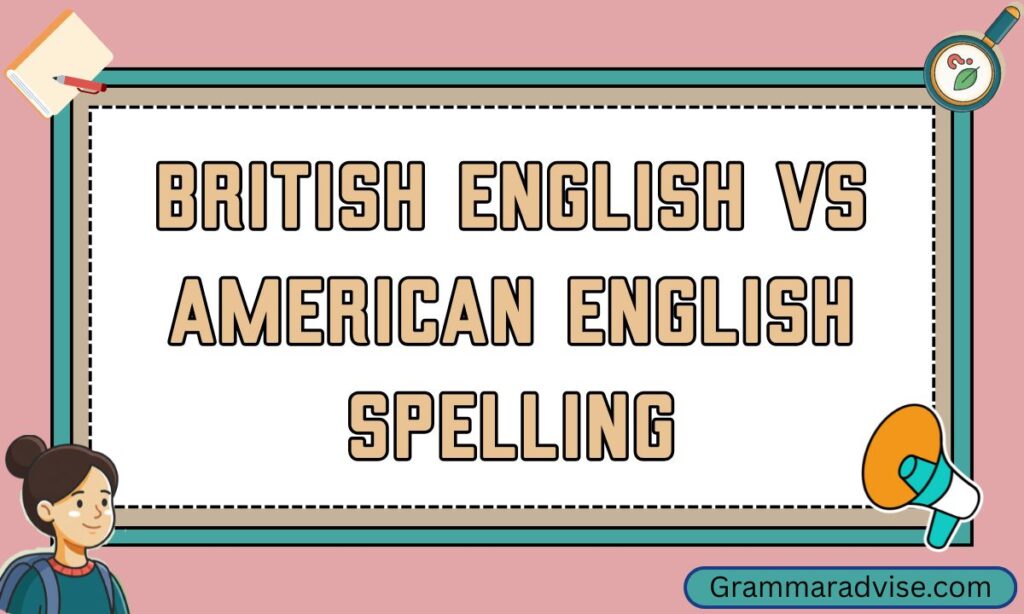 British English vs American English Spelling