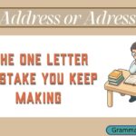 Address or Adress