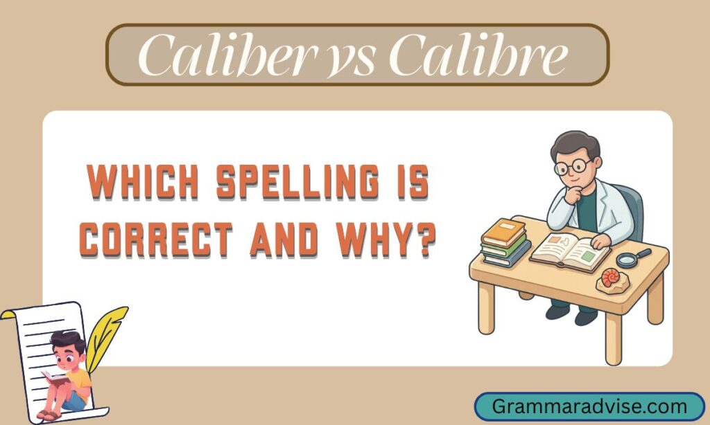 Caliber vs Calibre
