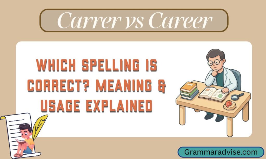 Carrer vs Career