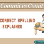 Commit vs Comit