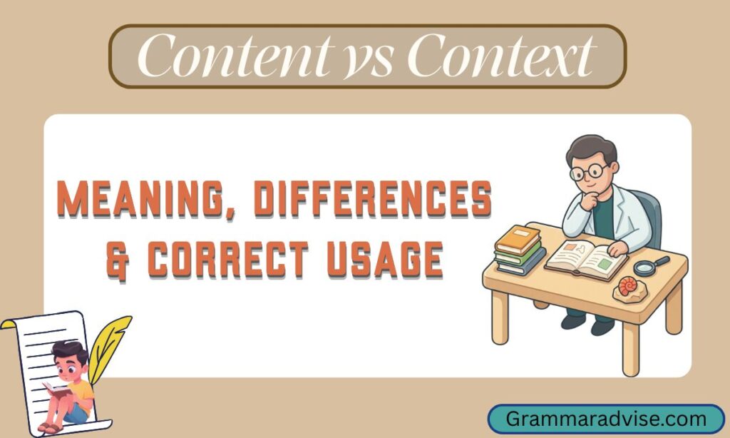 Content vs Context