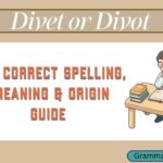 Divet or Divot