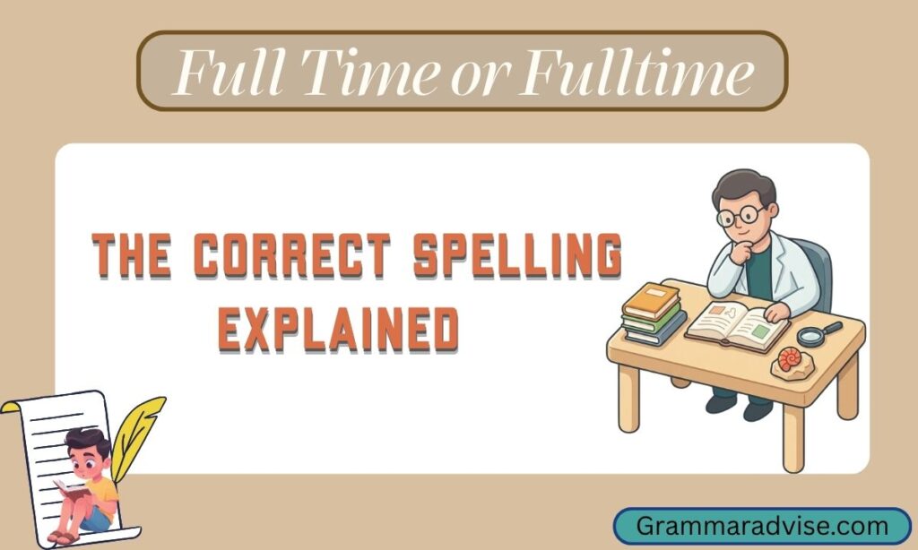 Full Time or Fulltime