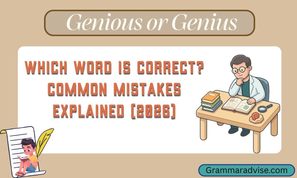 Genious or Genius
