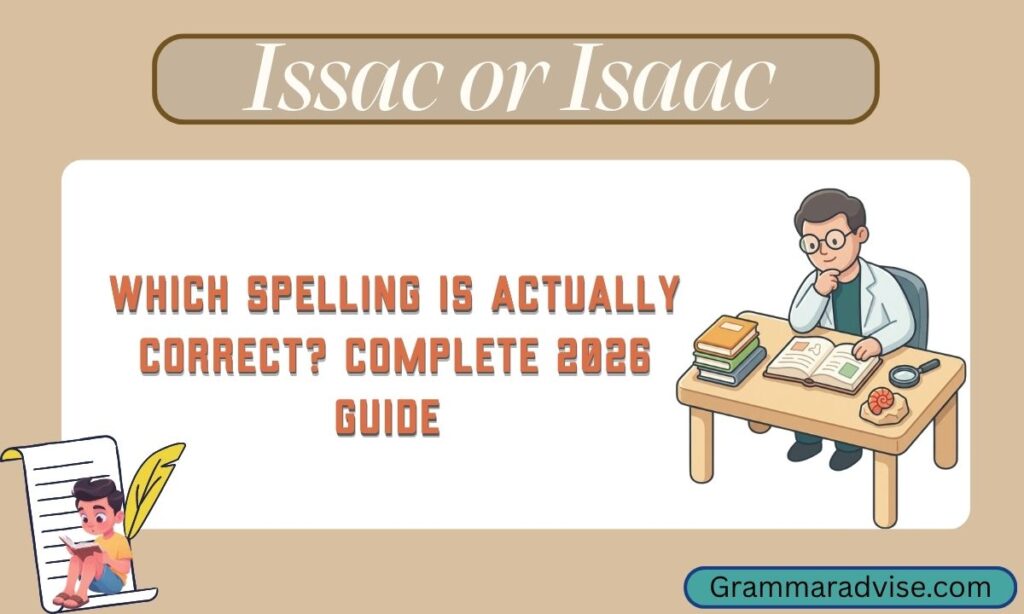 Issac or Isaac