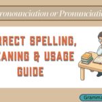 Pronounciation or Pronunciation
