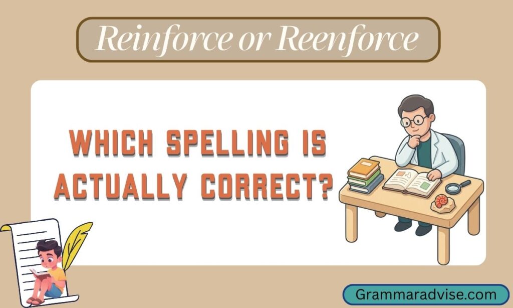 Reinforce or Reenforce