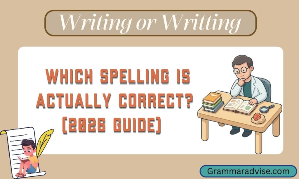Writing or Writting