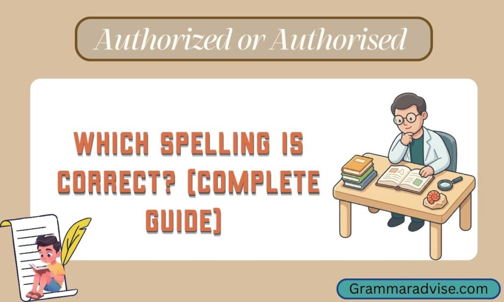 Authorized or Authorised