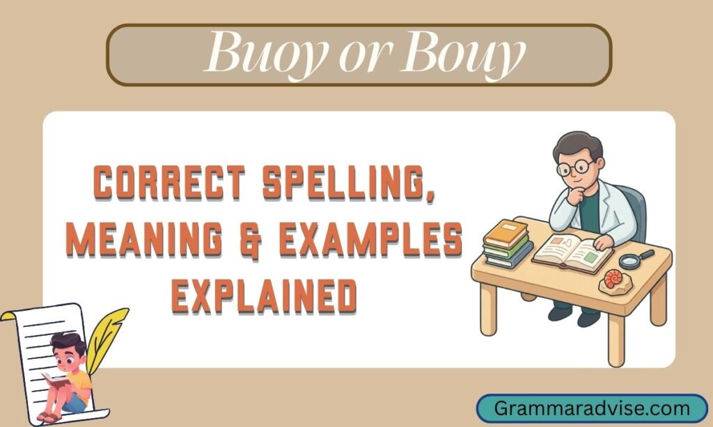 Buoy or Bouy