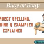 Buoy or Bouy