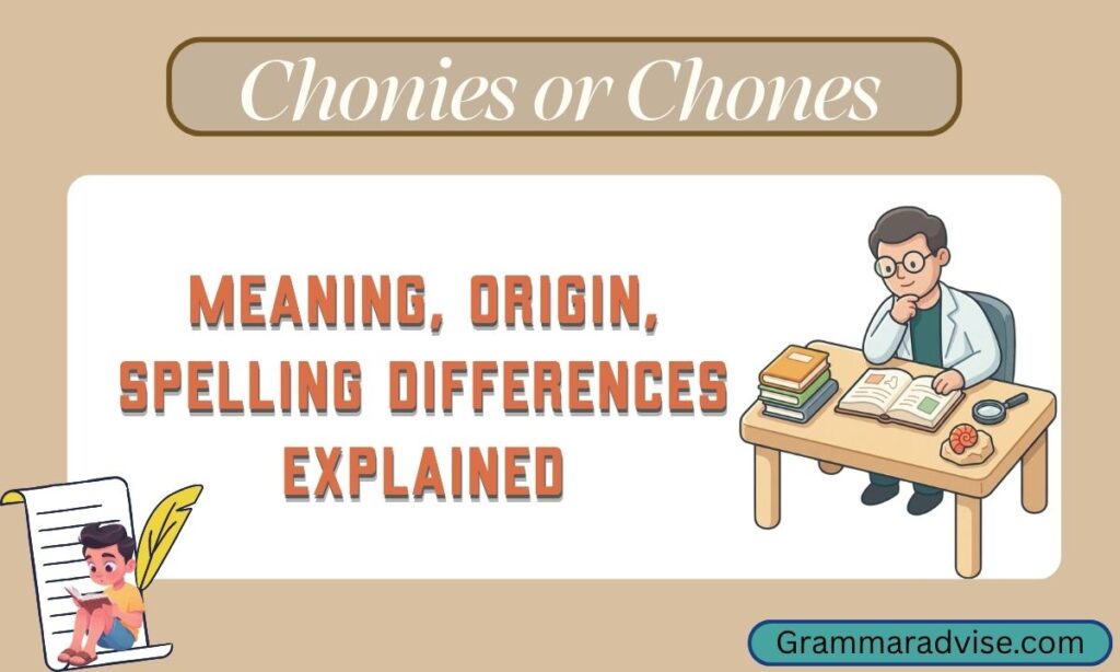 Chonies or Chones