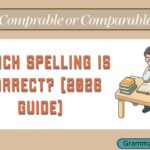 Comprable or Comparable