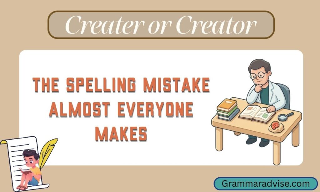Creater or Creator