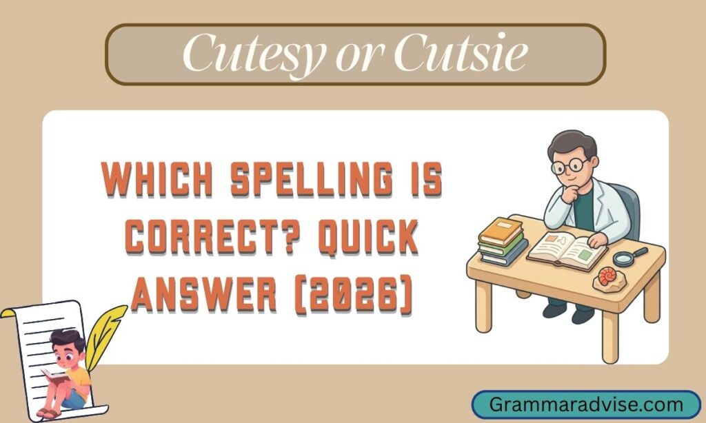 Cutesy or Cutsie