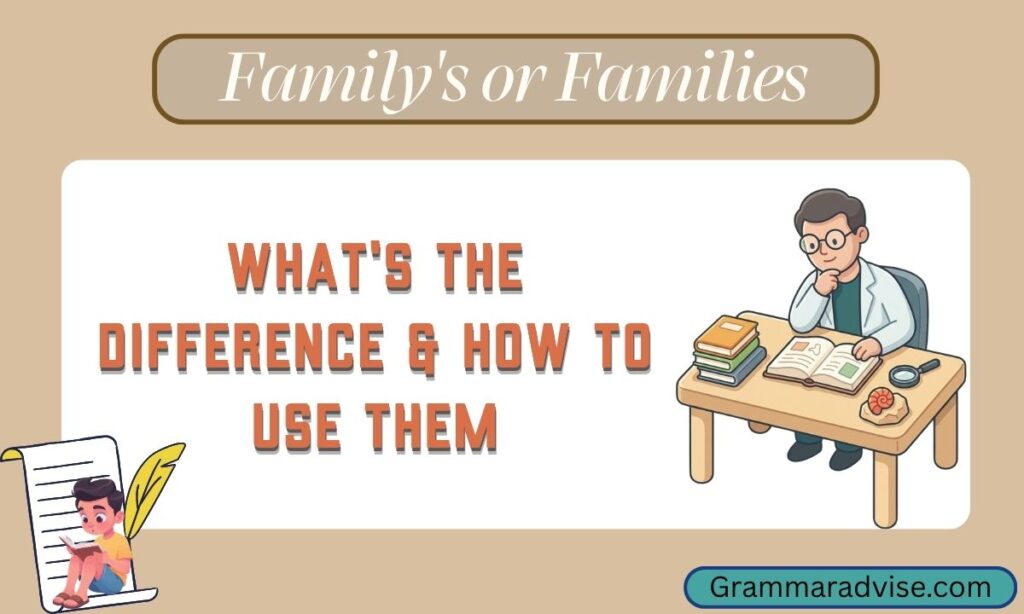 Family's or Families