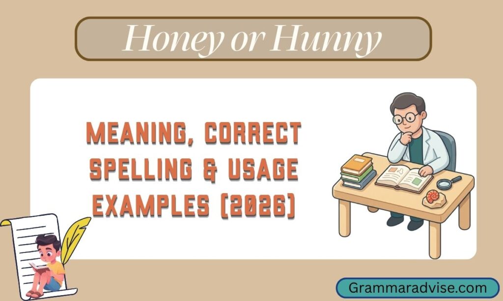 Honey or Hunny