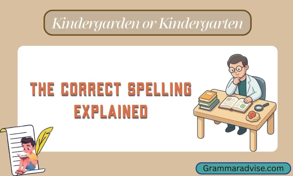 Kindergarden or Kindergarten