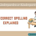 Kindergarden or Kindergarten