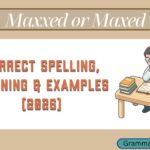 Maxxed or Maxed