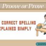 Proove or Prove