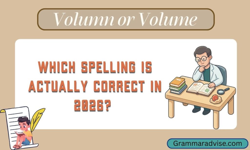 Volumn or Volume