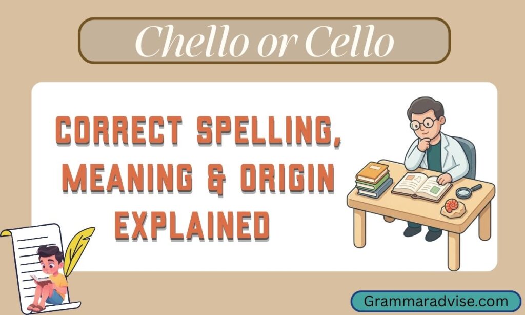 Chello or Cello