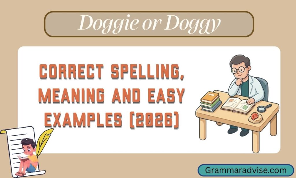 Doggie or Doggy