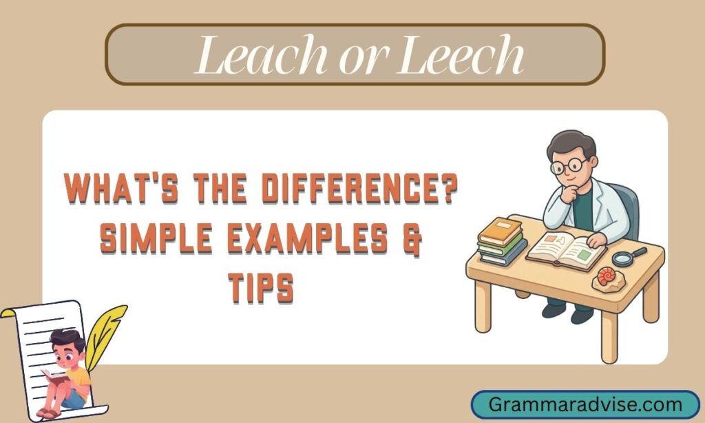 Leach or Leech