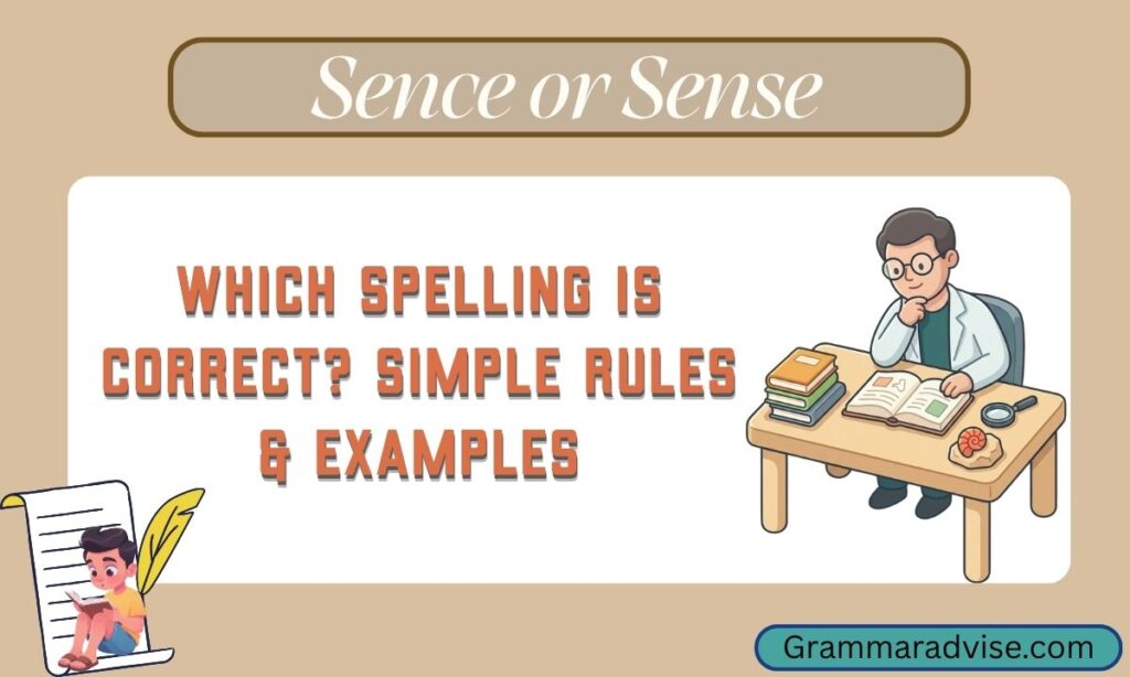 Sence or Sense
