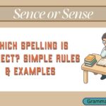 Sence or Sense