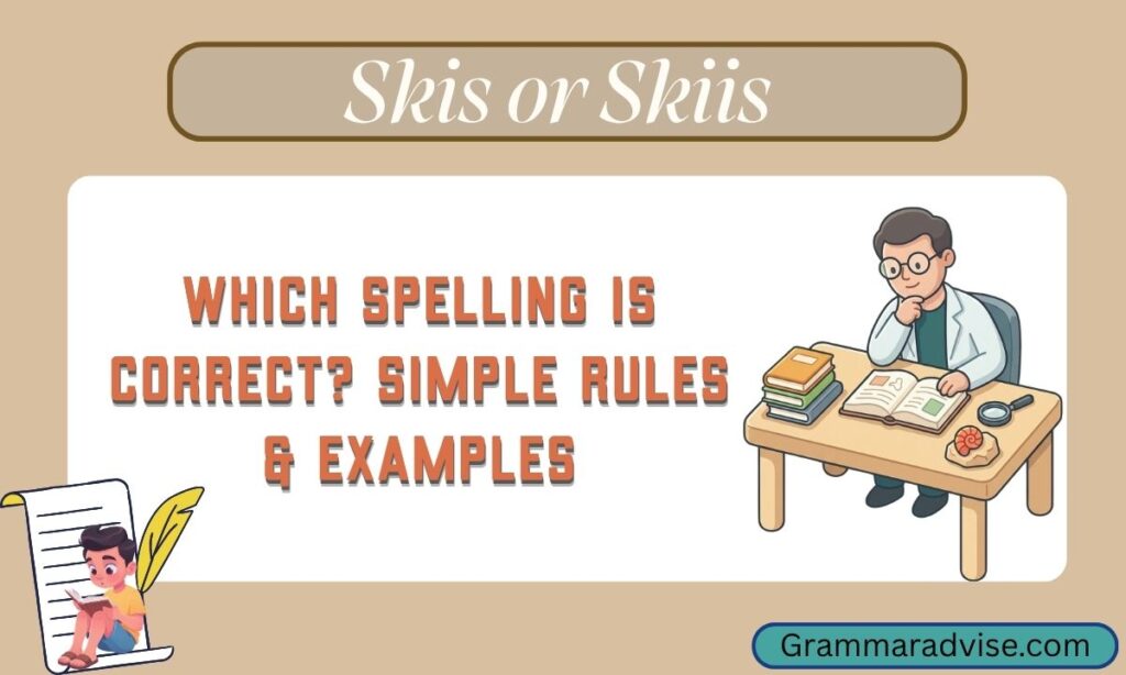 Skis or Skiis
