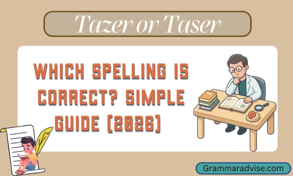 Tazer or Taser