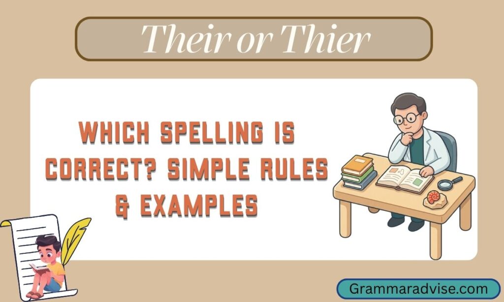 Their or Thier