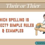Their or Thier