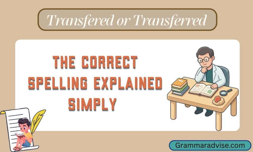 Transfered or Transferred